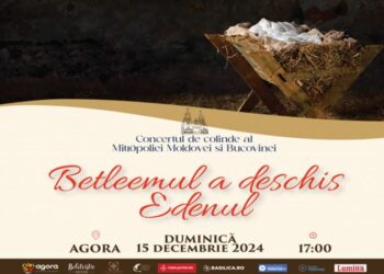 „Betleemul a deschis Edenul”. Concertul de colinde al Mitropoliei Moldovei și Bucovinei