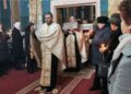 Moaștelor Sfinților Nectarie și Efrem cel Nou aduse la închinare într-o parohie din Botoșani