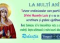 La mulți ani, de Sfânta Lucia