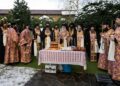 Părinții Mănăstirii Putna s-au rugat la mormântul Episcopului vicar Gherasim Putneanul, fost stareț al obștii