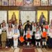 Colindători la Catedrala Episcopală din Madrid