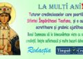 La mulți ani, de Sfânta Teofana