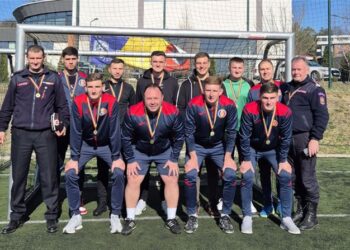 La împlinirea a 30 de ani de la înființarea Batalionului 335 Artilerie, echipa ISU Botoșani a câștigat competiția de minifotbal