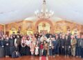Liturghie arhierească la mănăstirea românească din statul Michigan, SUA