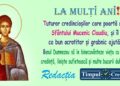 La mulți ani de Sfântul Claudiu