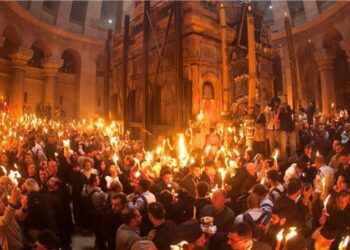 Sfânta Lumină de la Ierusalim