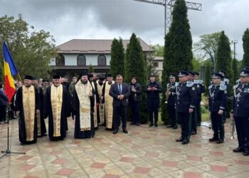 Monument dedicat eroilor de la frontiera estică a României Mari, inaugurat în prezența PS Veniamin