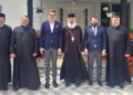 Ambasadorul României în Republica Moldova în vizită la Episcopia de Bălţi