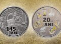 BNR lansează un set de monetărie cu tema 145 de ani de la înfiinţarea BNR şi 20 de ani de la denominarea monedei naţionale