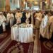 Taina Sfintei cununii oficiată de arhiereu la o parohie din Dorohoi