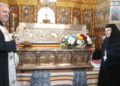 Întâmpinarea moaștelor Sfântului Constantin Brâncoveanu la Mănăstirea Văratic