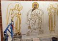 Continuarea lucrărilor de pictură de la Catedrala Episcopală din Madrid 