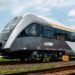 Leon, primul tren fabricat integral în România. Are ferestre panoramice, fotolii rabatabile şi scaune ergonomice