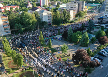 Procesiunea „Calea Sfântului” cu moaștele Sfântului Mare Mucenic Ioan cel Nou