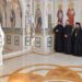 Arhim. Clement Haralam, mare eclesiarh al Catedralei Patriarhale, originar din Zlătunoaia-Botoșani, a fost distins cu Crucea Patriarhală