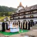 Sfințirea pietrei de temelie pentru cel dintâi locaș închinat Schimonahiei Elisabeta Lazăr, pustnica Giumalăului