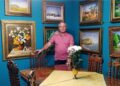 Art Gallery „Mihai Coțovanu”. Un pictor din Iași și-a transformat casa în muzeu