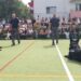 Copiii din Tabăra ARC de la Agafton au fost fascinați de spectacolul oferit de câinii Jandarmeriei Botoșani