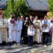 O întreagă familie norvegiană a primit Taina Sf. Botez de la Preasfințitul Părinte Macarie