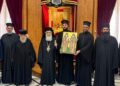 Delegația Patriarhiei Române a fost primită în vizită oficială de Patriarhul Ierusalimului, Teofil al III-lea