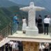 În Alpii Albanezi a fost înălțată o statuie a Mântuitorului Iisus Hristos