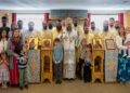 Sf. Ioan Iacob Hozevitul, cinstit în Marea Britanie: Mănăstirea românească din Stanbridge și-a sărbătorit hramul