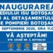 Inaugurarea noului sediu al ISU Botoșani