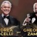 Tenorul Andrea Bocelli și marele naist Gheorghe Zamfir au concertat la București