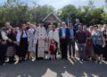 Slujba de sfințire a troiței din satul Călugăreni, simbol al credinței, al recunoștinței și al unității dintre oameni