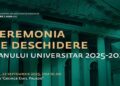 Festivitatea de deschidere a anului universitar la UMF Iași: luni, 22 septembrie