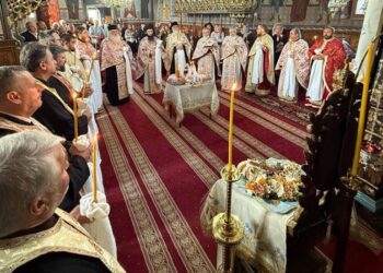 Pomenirea protosinghelului Arsenie Mărgineanu la Mănăstirea Vorona