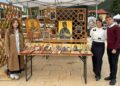 Seminarul de la Mănăstirea Neamț a adus arta sacră la Târgul de Toamnă din Piatra-Neamț
