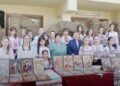 „Un penel pentru credință”. Tabără de pictură religioasă organizată la Mănăstirea Vorona