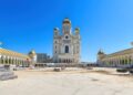 Ultimele lucrări premergătoare slujbei de sfințire pe șantierul Catedralei Naționale