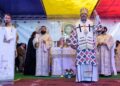Preasfințitul Părinte Nichifor Botoșăneanul a sfințit Altarul de vară la o mănăstire din județul Neamț