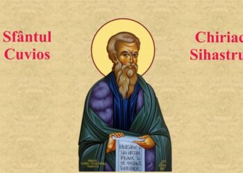 SINAXAR ORTODOX 2025: Sfântul Cuvios Chiriac Sihastrul