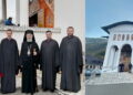 Grupul Psaltic „Macarie Ieromonahul” a dat răspunsurile liturgice la hramul Mănăstirii de la Subpiatră, județul Alba