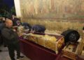 A început sărbătoarea Sf. Dimitrie cel Nou: Cinstitele moaște, așezate spre închinare în pridvorul Catedralei Patriarhale