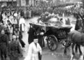 Procesiunea cu moaștele Sfintei Cuvioase Parascheva în anul 1944