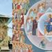 Fațada vestică a „Voronețului” din Viena a fost împodobită cu icoana Tuturor Sfinților