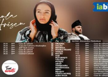 Botoșani: Concert de colinde Paula Hriscu: M-o trimis mama la capre