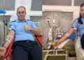 Doi jandarmi botoșăneni au donat sânge în cadrul campaniei„Donează sânge! Salvează o viață!”
