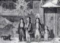 Vechi cântece de stea și colindatul cu „Steaua”. Cum arătau micii colindători la București pe la 1842