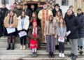 Sfânta Liturghie – bucuria copiilor din localitatea George Enescu, Protopopiatul Dorohoi