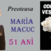 Doliu în Biserică: Preoteasa Maria, soția părintelui Constantin Macuc, protopop de Săveni, a trecut la cele veșnice la doar 51 de ani