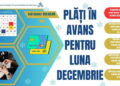 Sărbători pentru toți – Plăți în avans a unor beneficii sociale