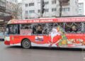 Autobuzul Fermecat al lui Moș Crăciun ajunge la Botoșani
