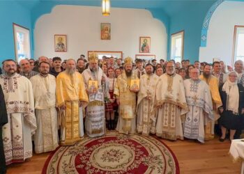 După nouă ani de eforturi, românii din Carolina de Sud, SUA, au participat la sfințirea bisericii lor
