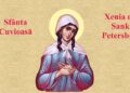 SINAXAR ORTODOX 2026: Sfânta Cuvioasă Xenia din Sankt Petersburg