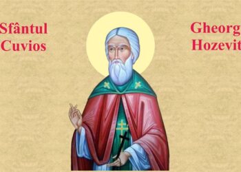 SINAXAR ORTODOX 2026: Sfântul Cuvios Gheorghe Hozevitul